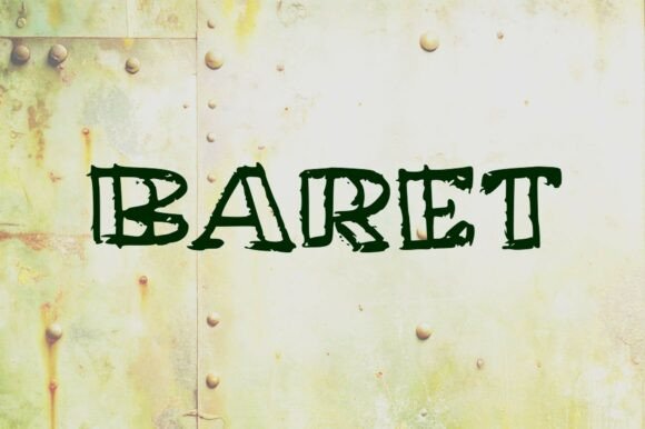 Baret: A Bold Font for Impactful Campaigns