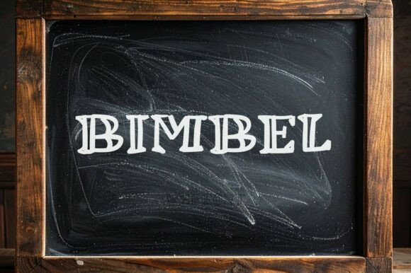 Bimbel Font for Business Branding