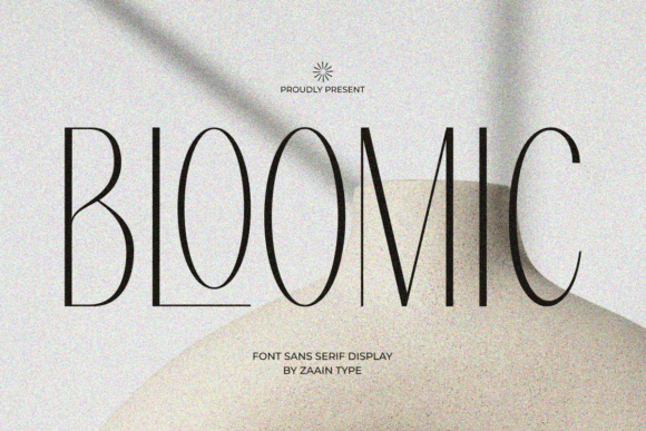 Bloomic Font for Creative Design