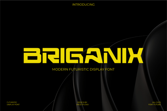 Briganix Font for Creative Makers