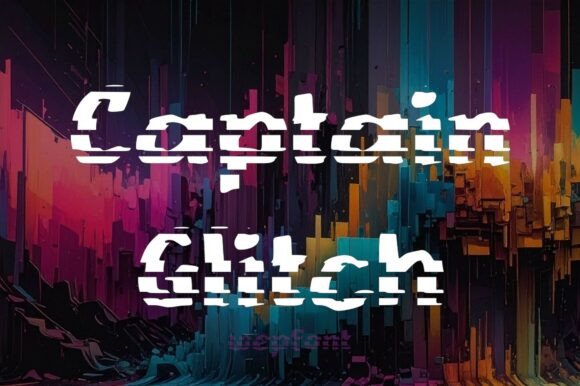 Captain Glitch Font