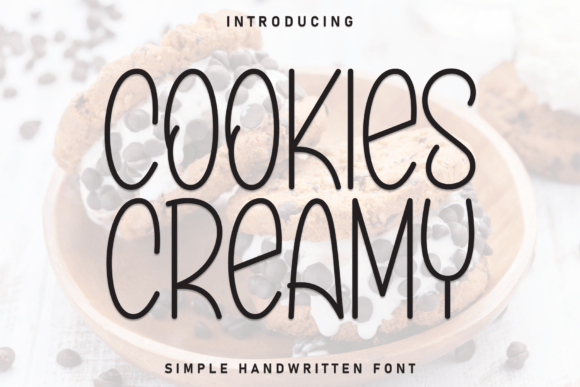 Cookies Creamy Font for Creative Campaigns