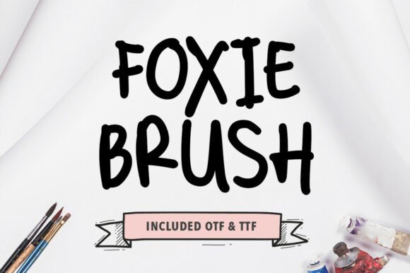 Foxie Brush Font Review
