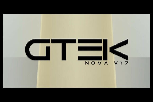 GTEK Nova Font for Modern Web Design