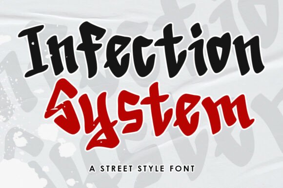 Infection System Font Review