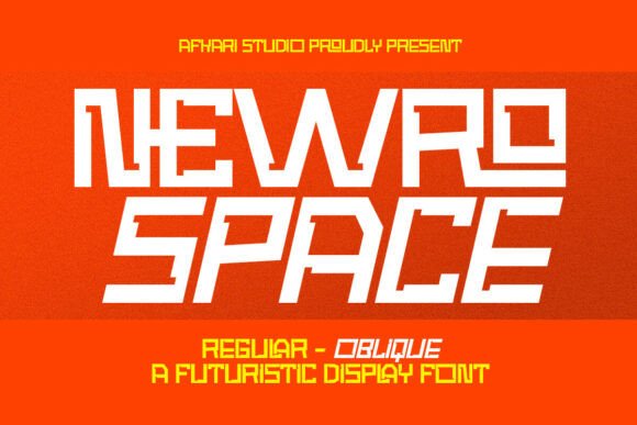 Newro Space Font for Modern Branding