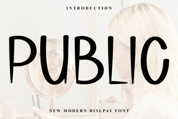 Public Font for Creative Projects