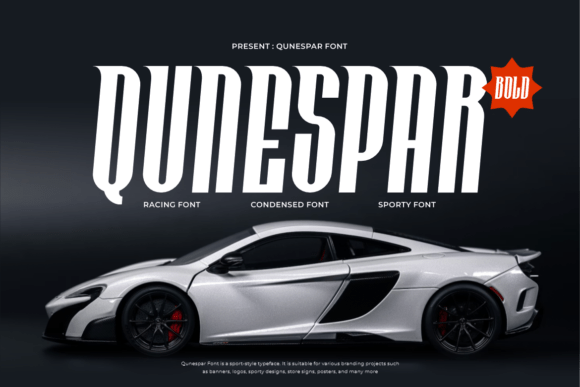 Qunespar Font for Bold Design
