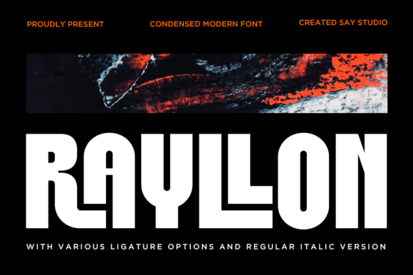 Rayllon Font for Bold Campaigns