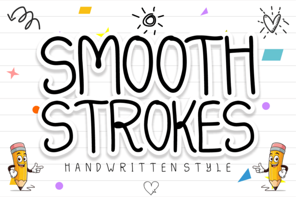 Smooth Strokes Font for Creative Campaigns