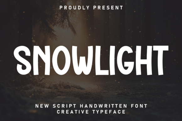 Snowlight Font: Elegant Display Type