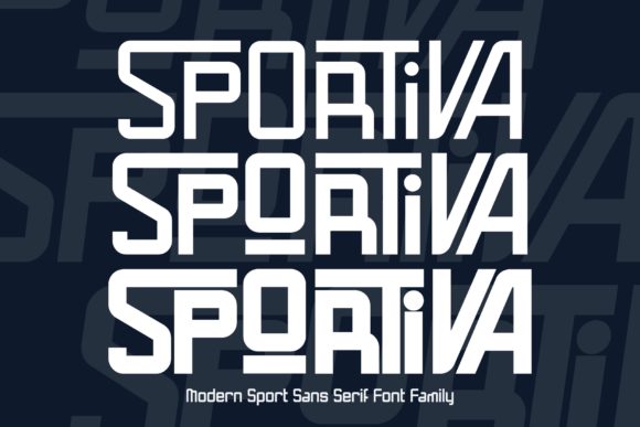 Sportiva – The Athletic Typeface