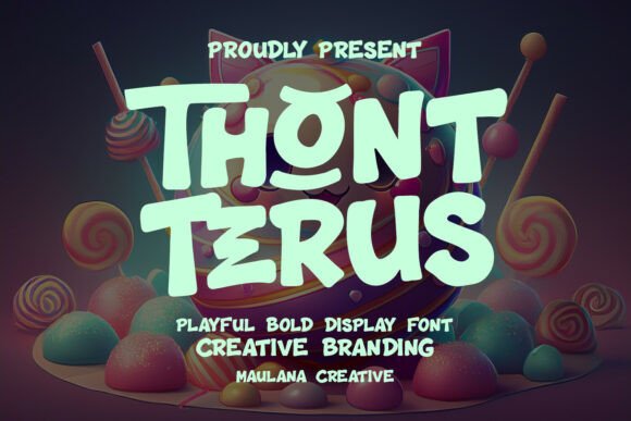 Thont Terus: A Bold Display Font