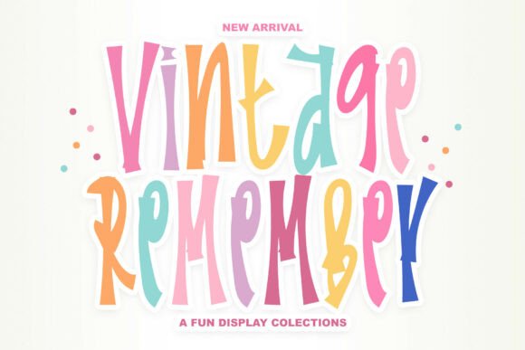 Vintage Remember Font for Business Branding