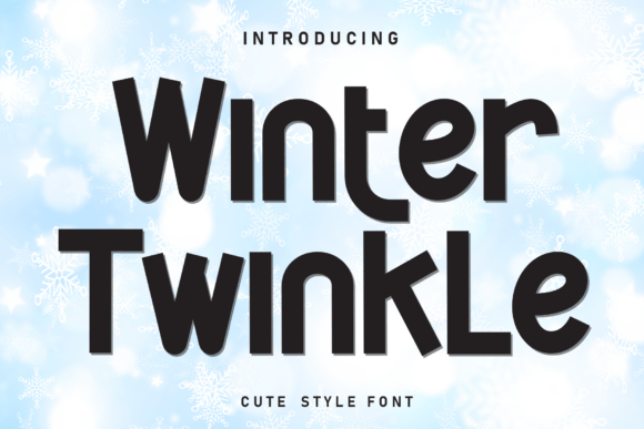 Winter Twinkle Font Review